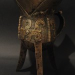 Vaso in bronzo con coperchio raffigurante fenice