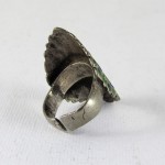 Antico anello islamico smaltato