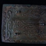 Antico specchio cinese in bronzo