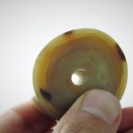 Antico intaglio cinese in corno di bue