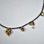 Antica collana in oro e diamanti - India