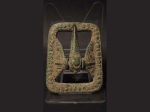 Fibbia Ordos in bronzo