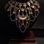 Collana in argento e vetri