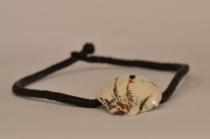 Collana tibetana con conchiglia