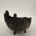 Kapala tibetana in bronzo