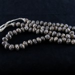 Collana etnica con argenti wax