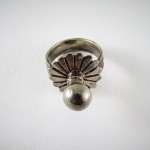 Antico anello indiano in argento - Rajasthan