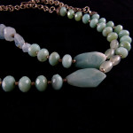 Collana in acquamarina