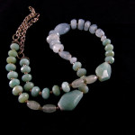 Collana in acquamarina