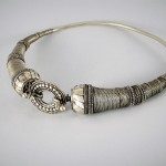 Collana rigida in argento