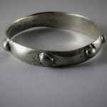 Antico bracciale tribale in argento