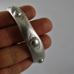 Antico bracciale tribale in argento