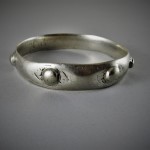 Antico bracciale tribale in argento