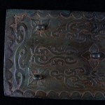 Antico specchio cinese in bronzo