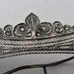 Antica cornice in argento filigrana