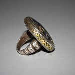 Anello Multan in argento e smalti - Pakistan