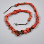 Collana in corallo antico
