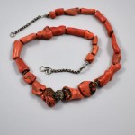 Collana in corallo antico