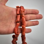 Collana in corallo antico