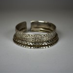 Antico bracciale indiano in argento