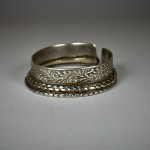 Antico bracciale indiano in argento