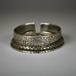 Antico bracciale indiano in argento
