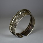 Antico bracciale indiano in argento