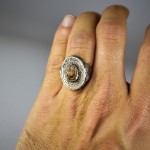 Anello etnico in argento