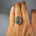Anello etnico in argento