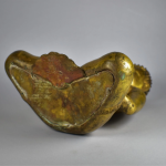 Scultura in bronzo dorato - Buddha della medicina